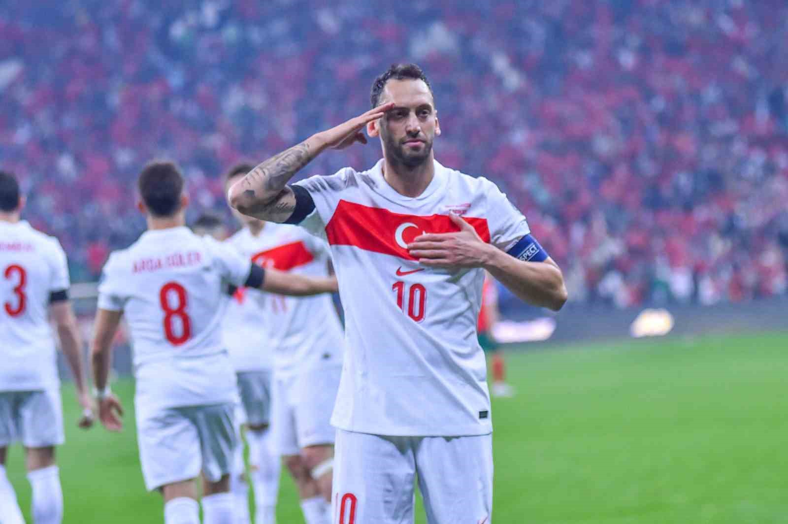 2026 Dünya Kupası Avrupa Elemeleri: Türkiye: 1 - Bulgaristan: 0 (İlk yarı)