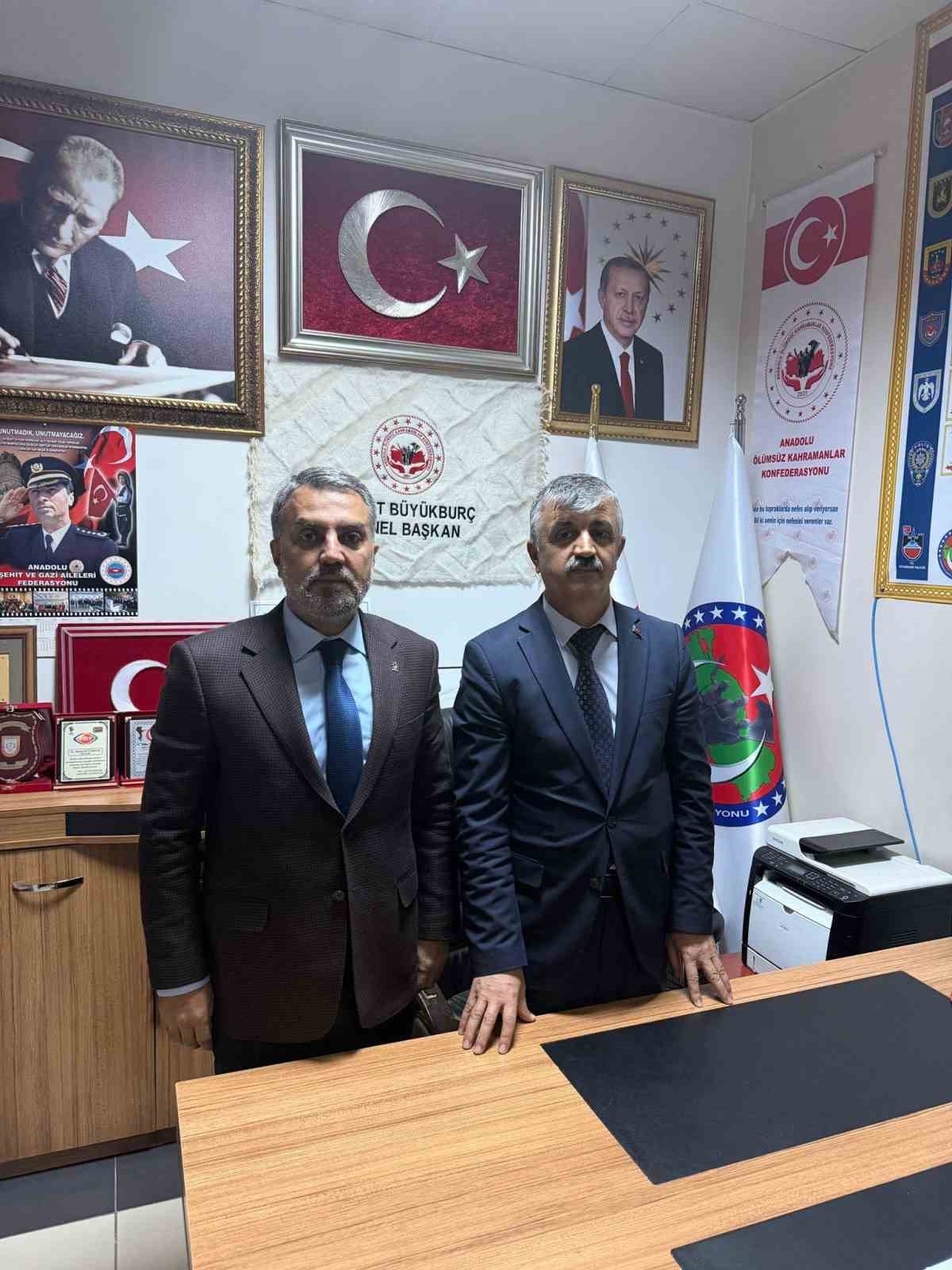 AK Parti İl&ccedil;e Başkanı Avcıkarın, STK temsilcileriyle g&ouml;r&uuml;şt&uuml;
