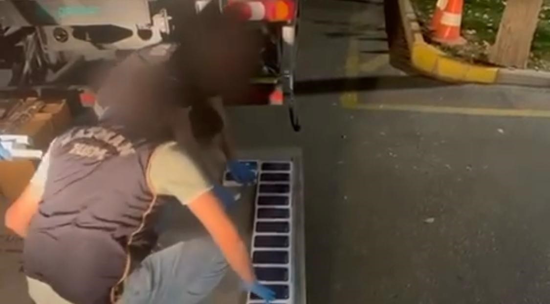 Batman’da 6,6 milyon TL değerinde kaçak telefon ele geçirildi