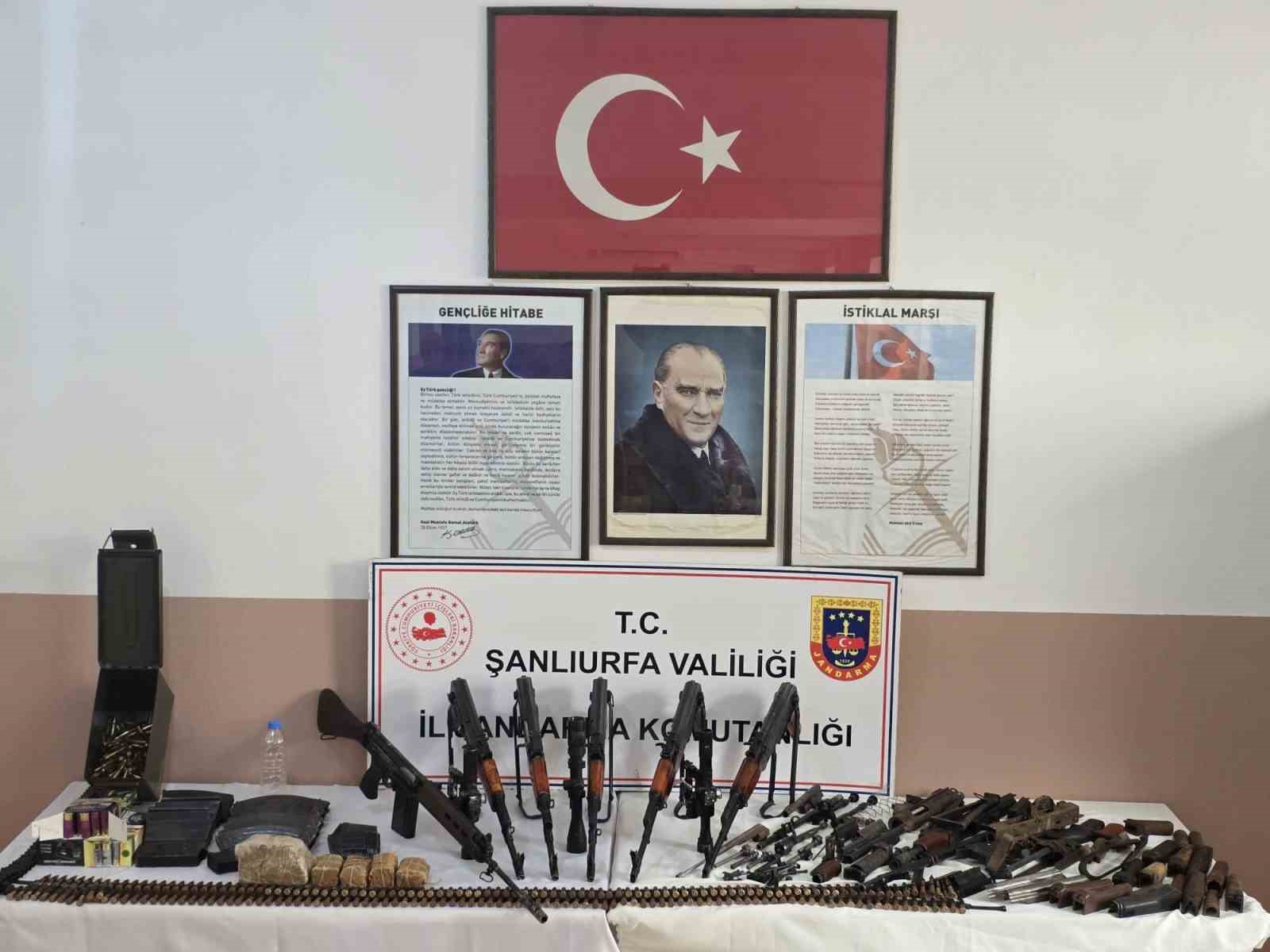 Şanlıurfa’da silah kaçakçılığı operasyonu: 2 gözaltı