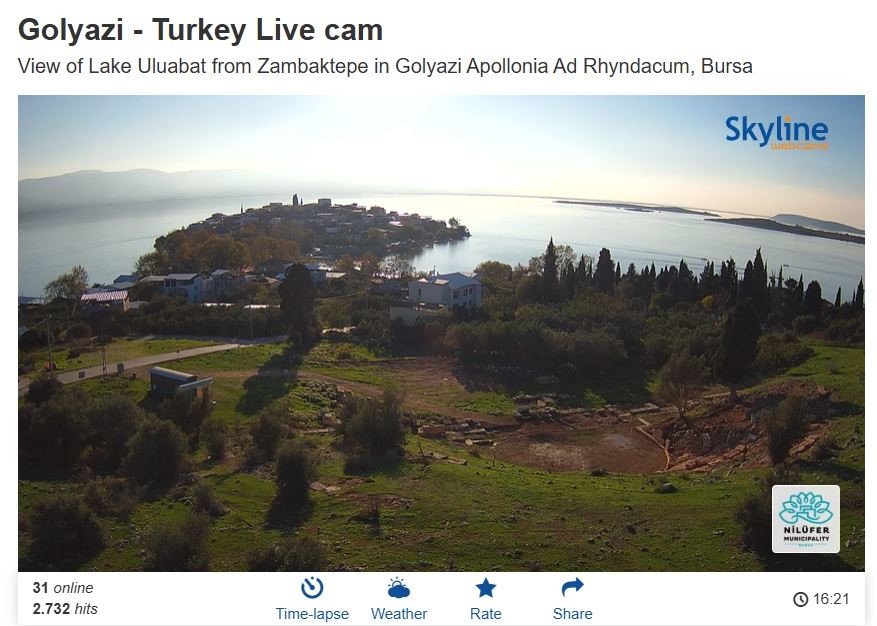 Gölyazı dünyanın "dijital billboard"unda