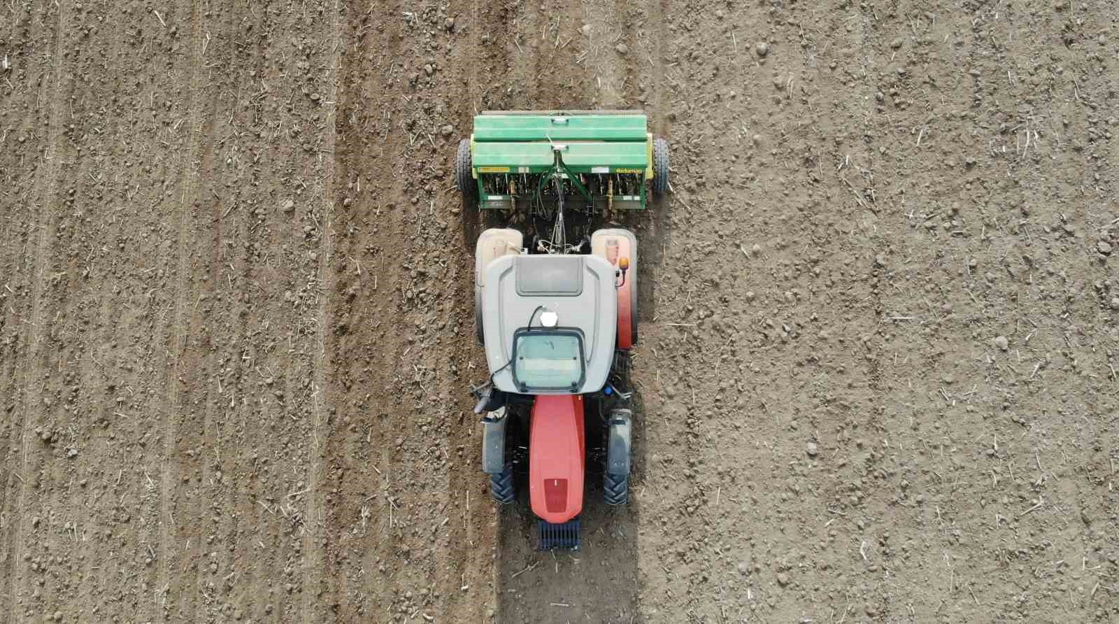 Çorum’da çiftçilerin ’güz ekimi’ başladı