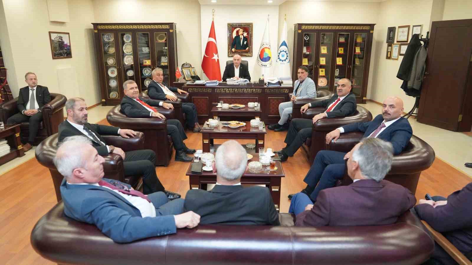 UMSİDER heyetinden ETSO&rsquo;ya ziyaret
