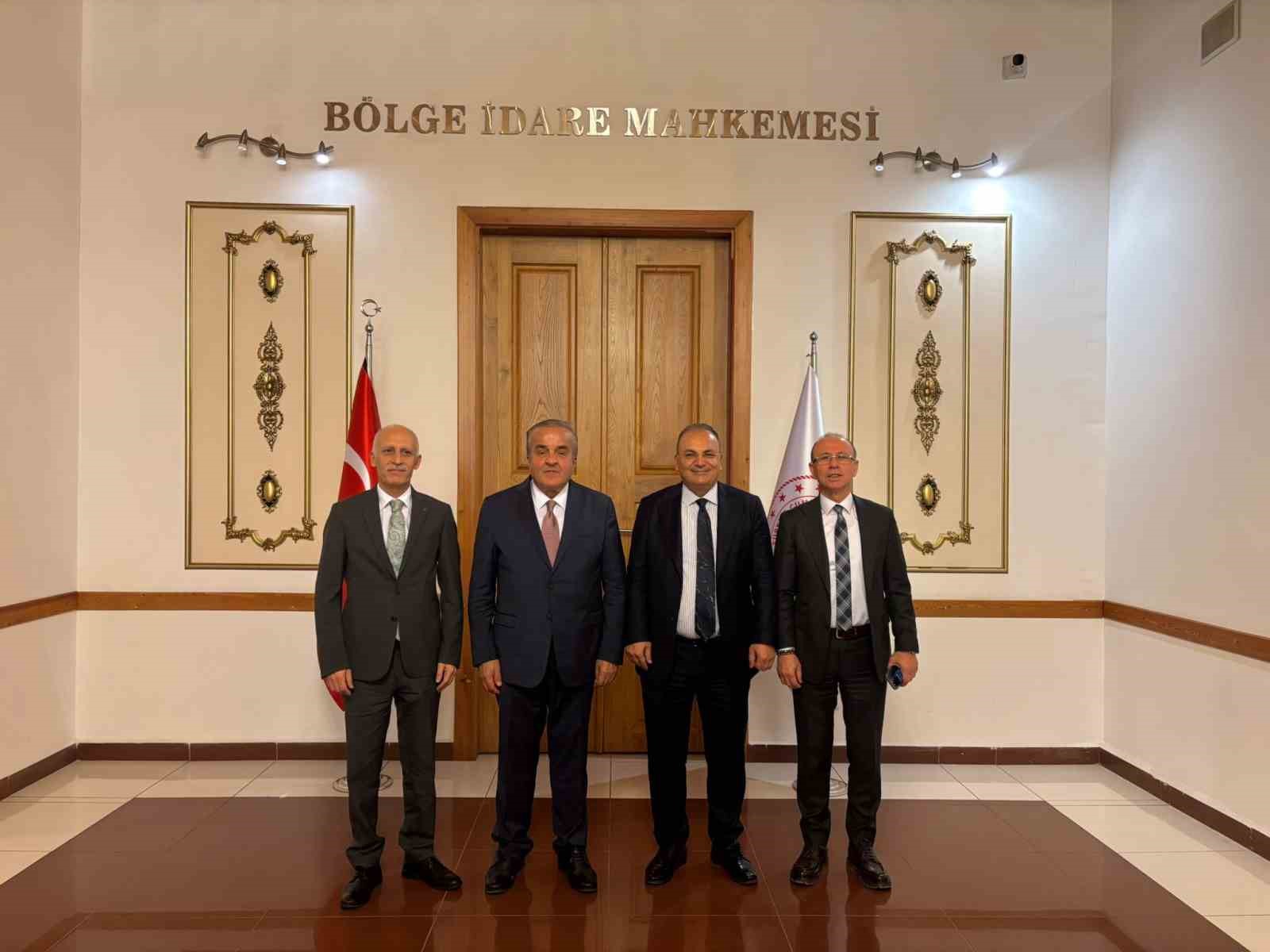 HSK üyelerinden Samsun adliyelerine ziyaret
