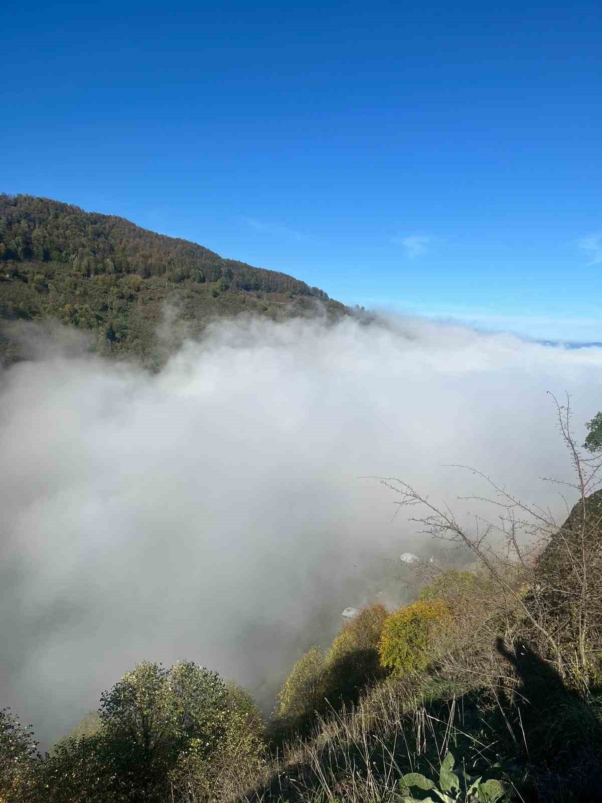 D&uuml;zce g&uuml;ne sisle uyandı
