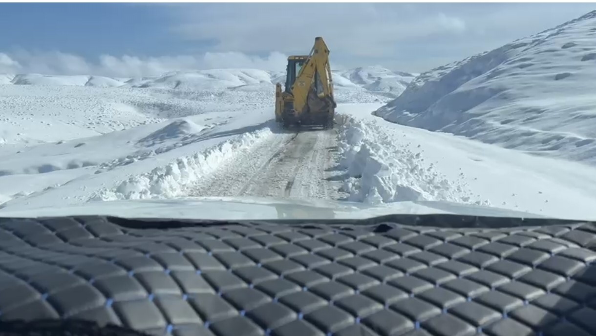 Muş’ta yoğun kar yağışı