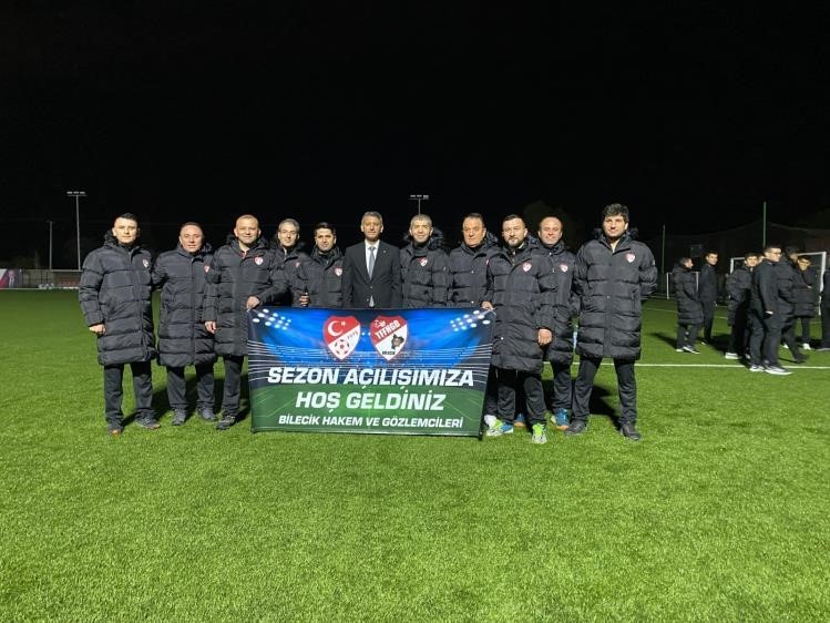 Bilecik futbol hakemleri sezonu Gölpazarı’nda başlattı