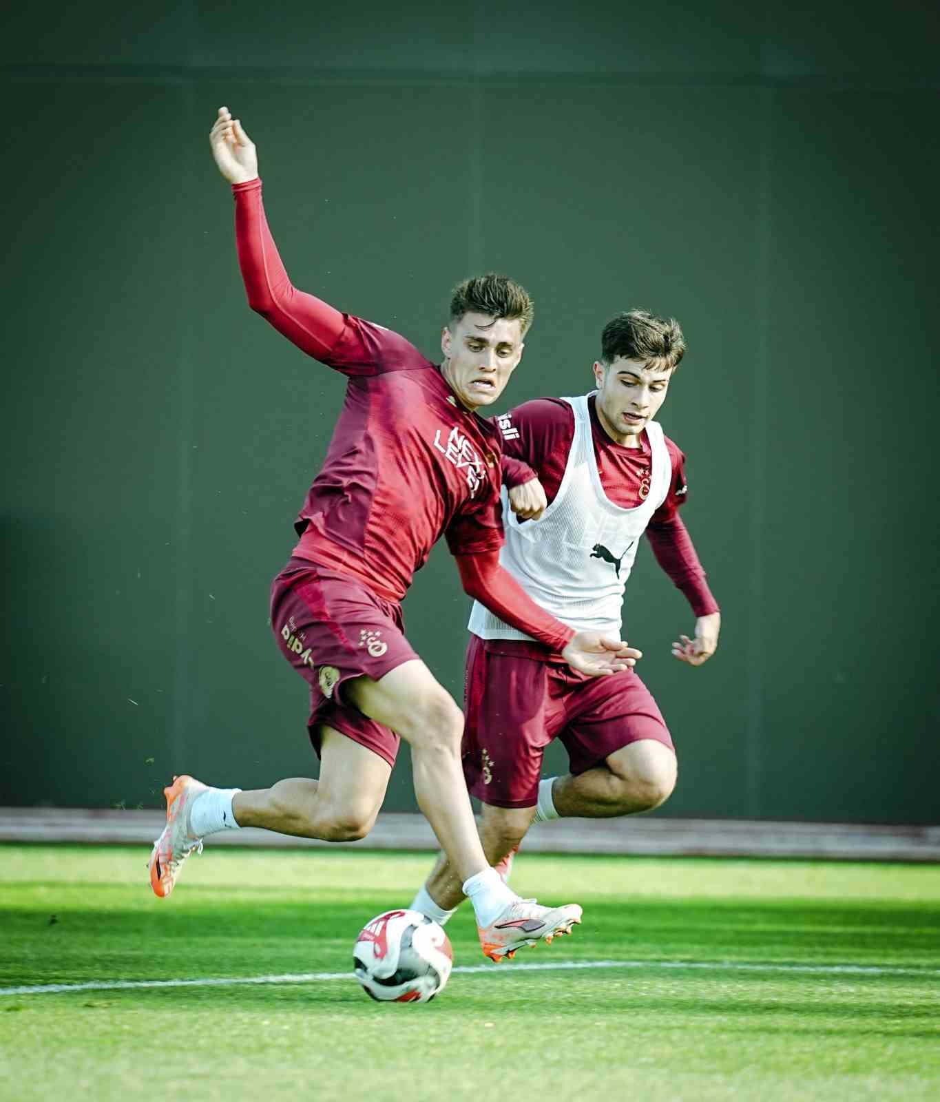 Galatasaray, Gençlerbirliği maçı hazırlıklarına devam etti