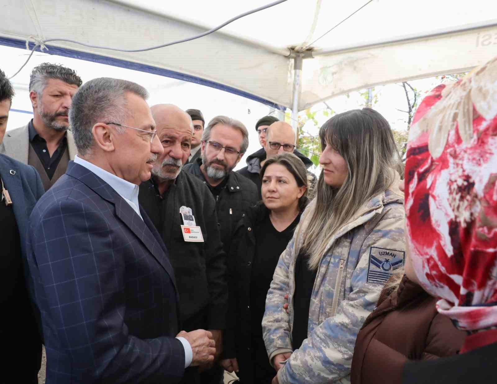 AK Parti Ankara Milletvekili Oktay’dan şehit ailelerine ziyaret