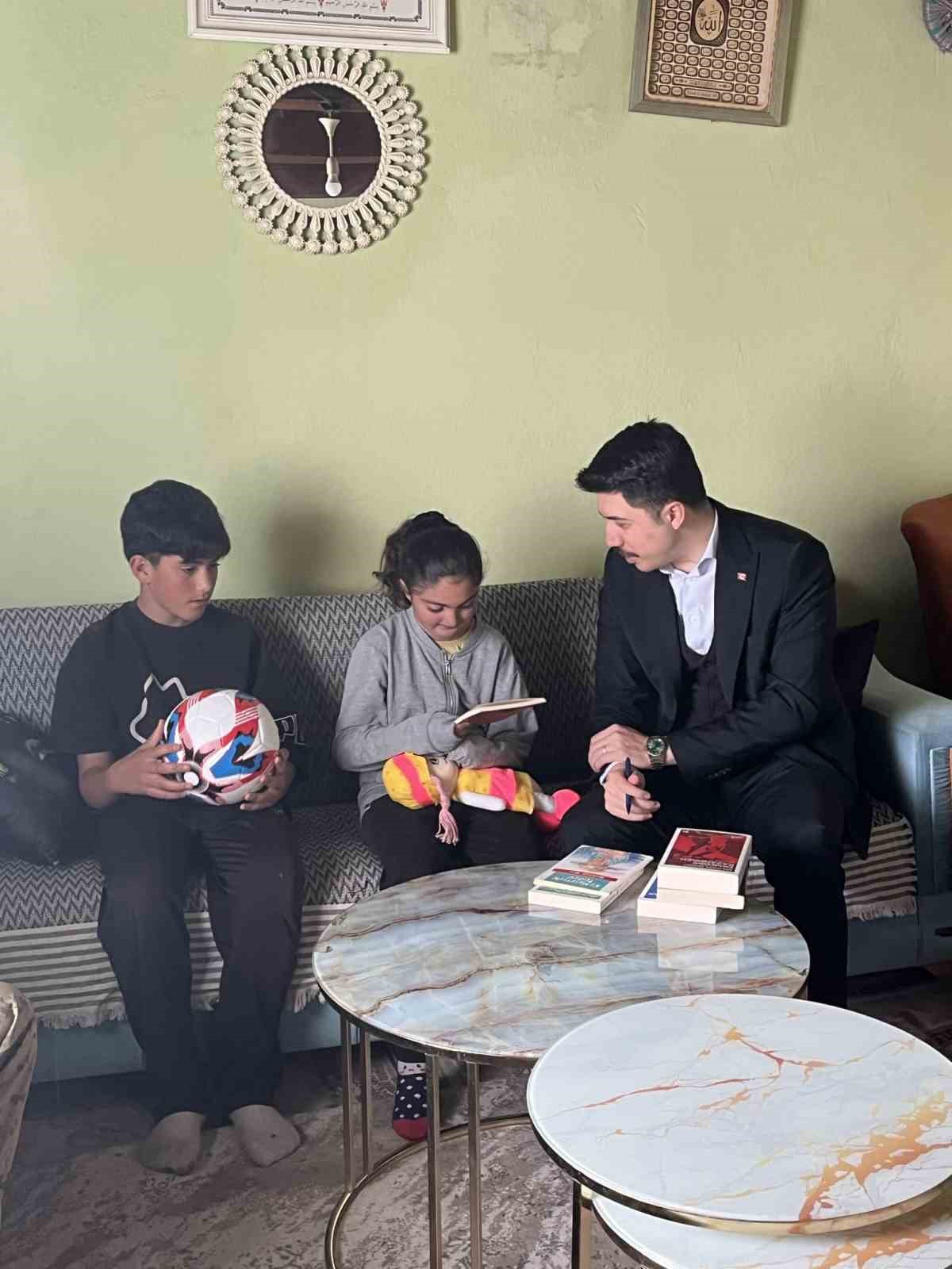 Kaymakam Kahraman’dan ev ziyareti