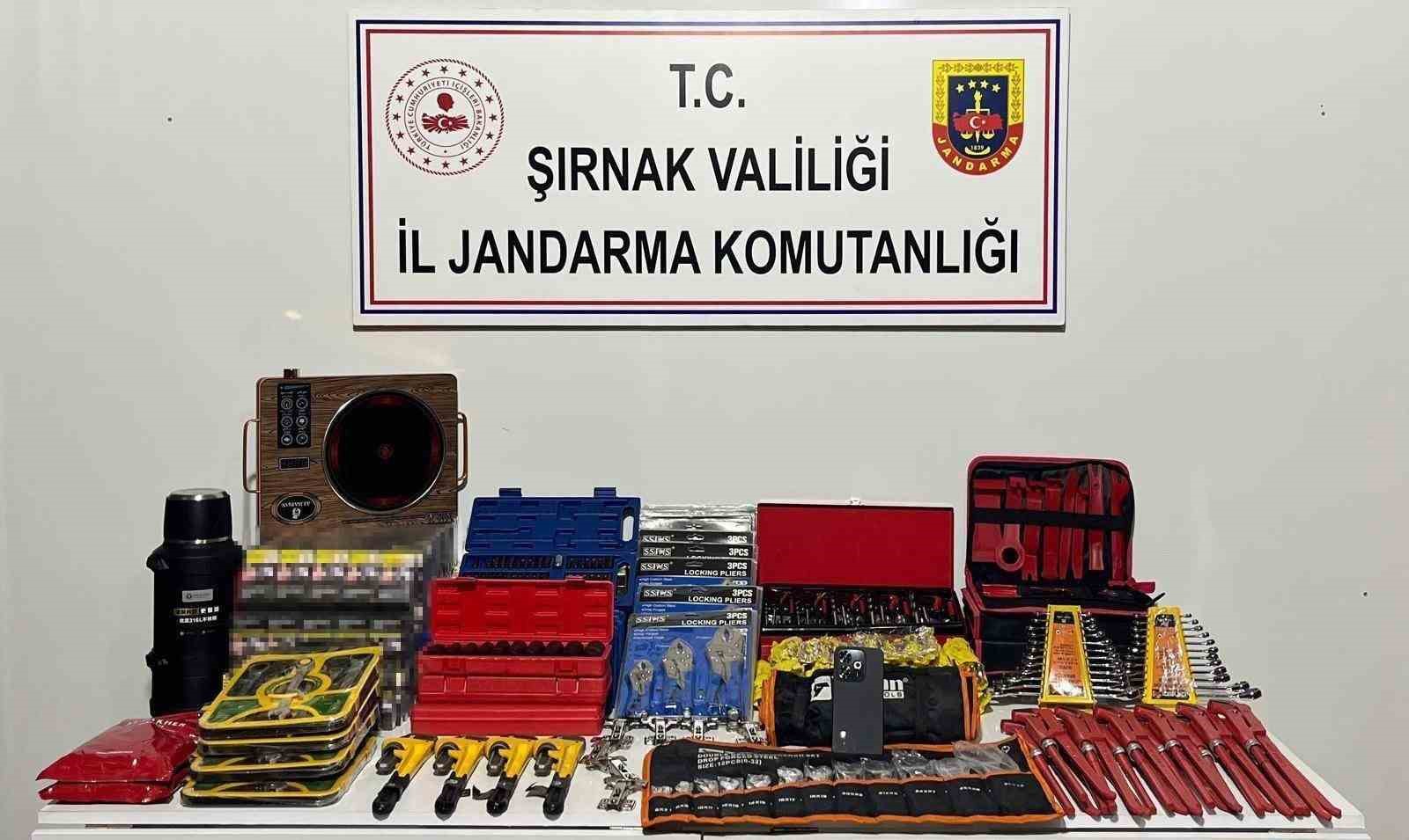 Şırnak’ta 14 milyon liralık kaçakçılığa 2 tutuklama