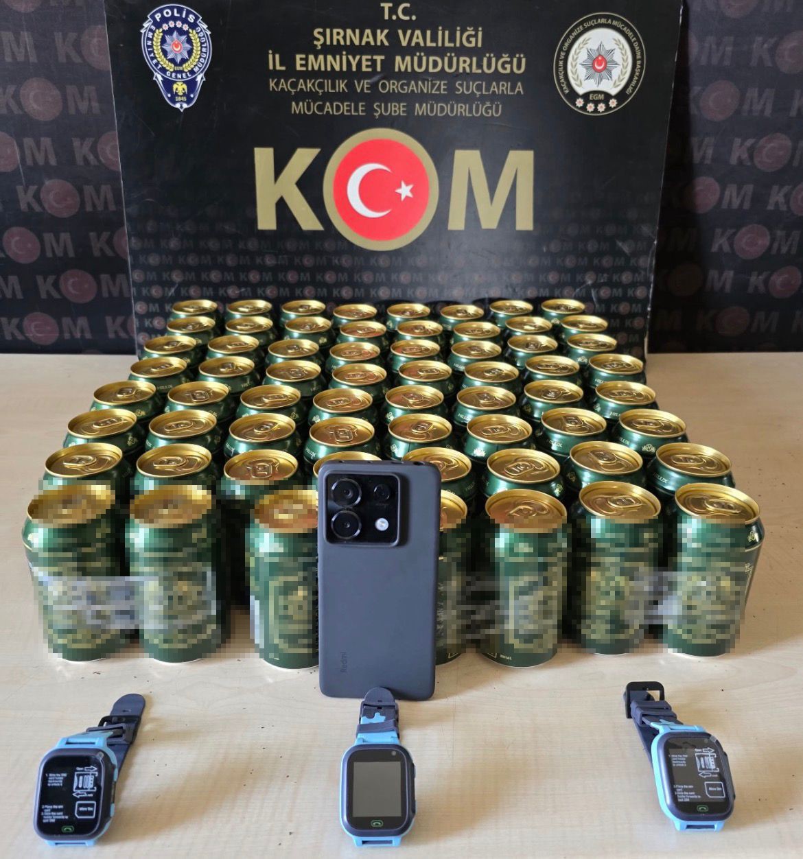 Şırnak’ta narkotik, kaçakçılık ve asayiş operasyonu: 7 tutuklama