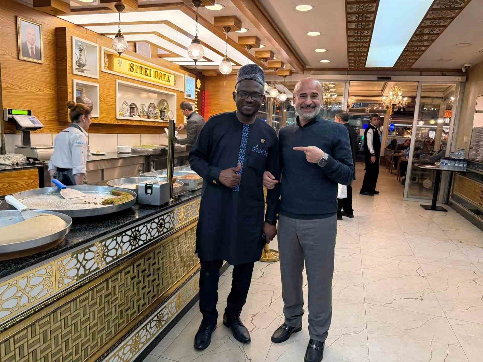 Sıtkı Usta &Ccedil;ukurambar Şubesi, Gana B&uuml;y&uuml;kel&ccedil;isi Nasiru-Deen&rsquo;i ağırladı
