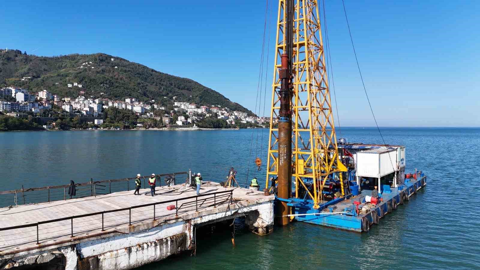 Altınordu Rıhtımı 140 metre uzatılarak, kruvaziyer turizmine uygun hale getiriliyor
