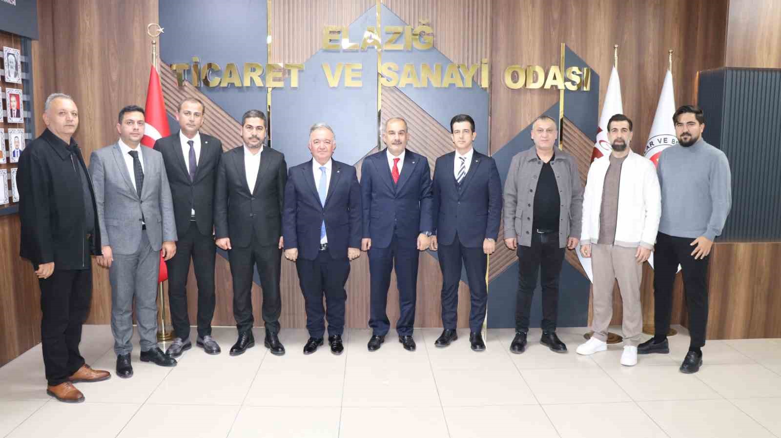 Osmaniye TSO heyeti Başkan Alan ile bir araya geldi