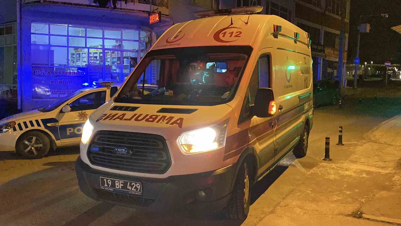 Çorum’da bıçaklı kavga: 2 yaralı