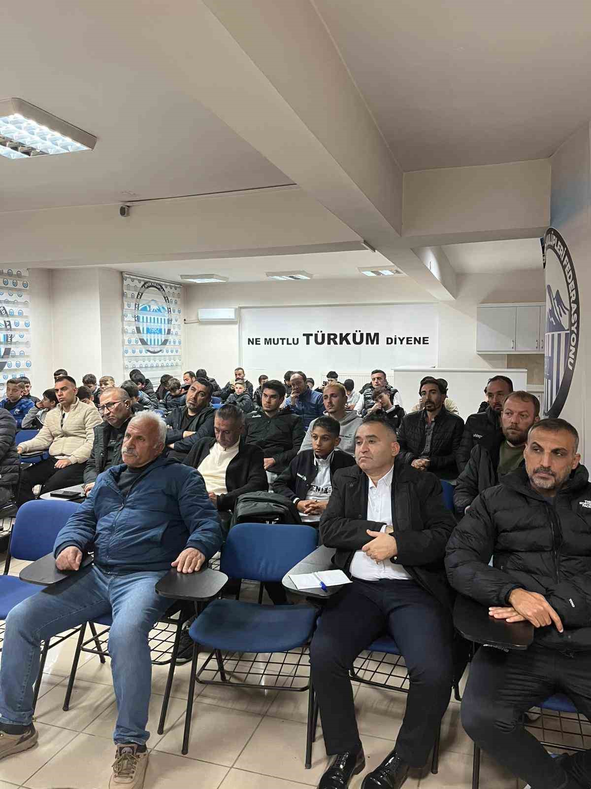 Kayseri U14 Ligi fikstür çekimi yapıldı