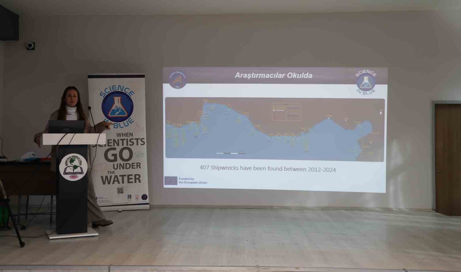 "Mavide Bilim" projesi Güroymak’ta öğrencilerle buluştu