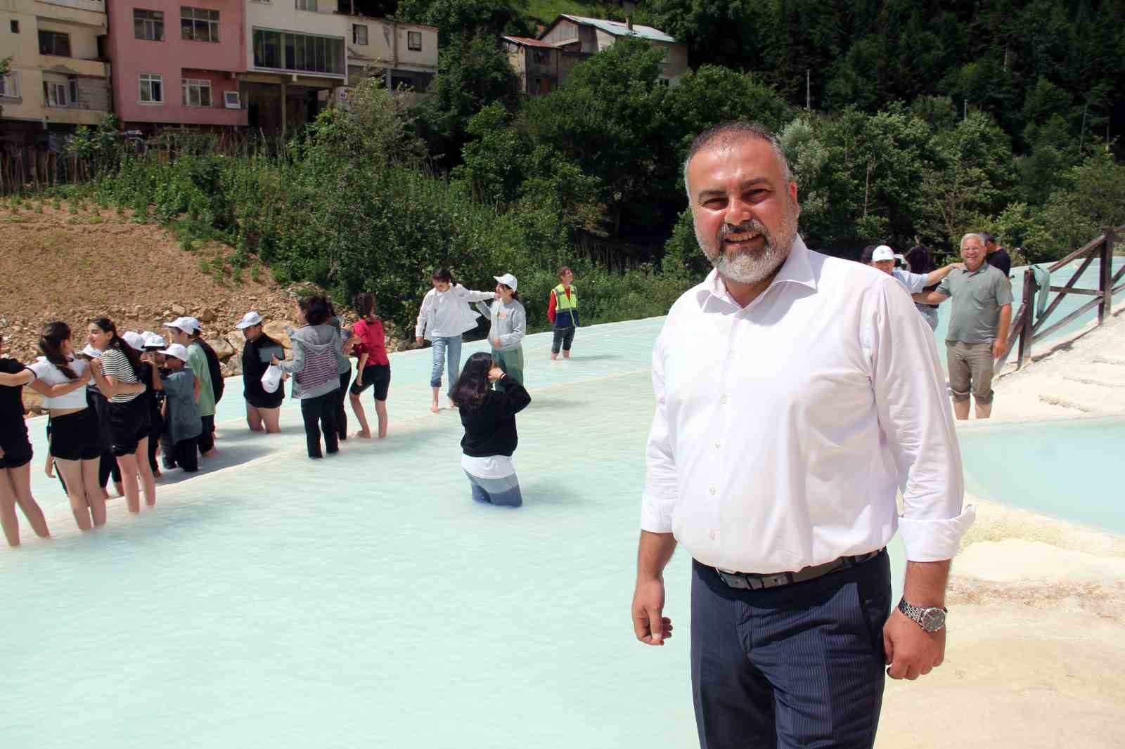 Karadeniz’in Pamukkalesi’ne olan ilgi her geçen yıl artıyor
