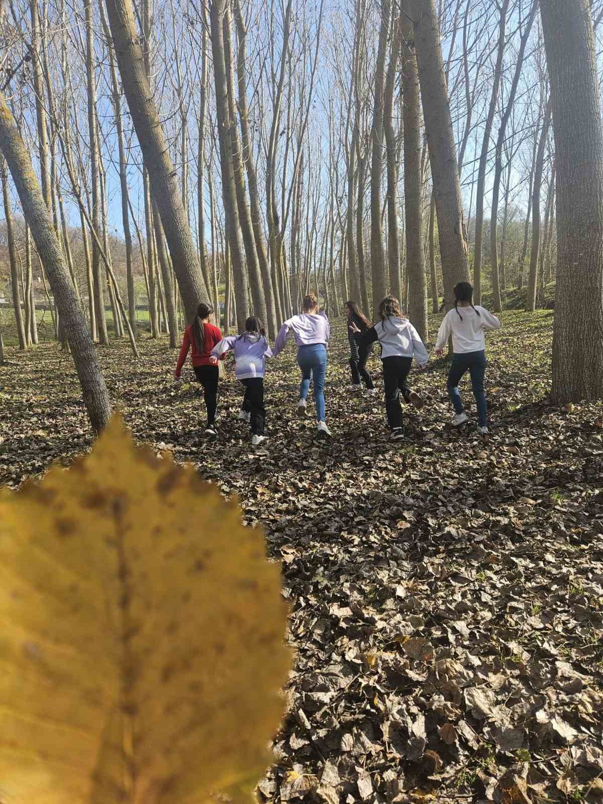 Kırklareli’nde çocuklar için doğa yürüyüşü