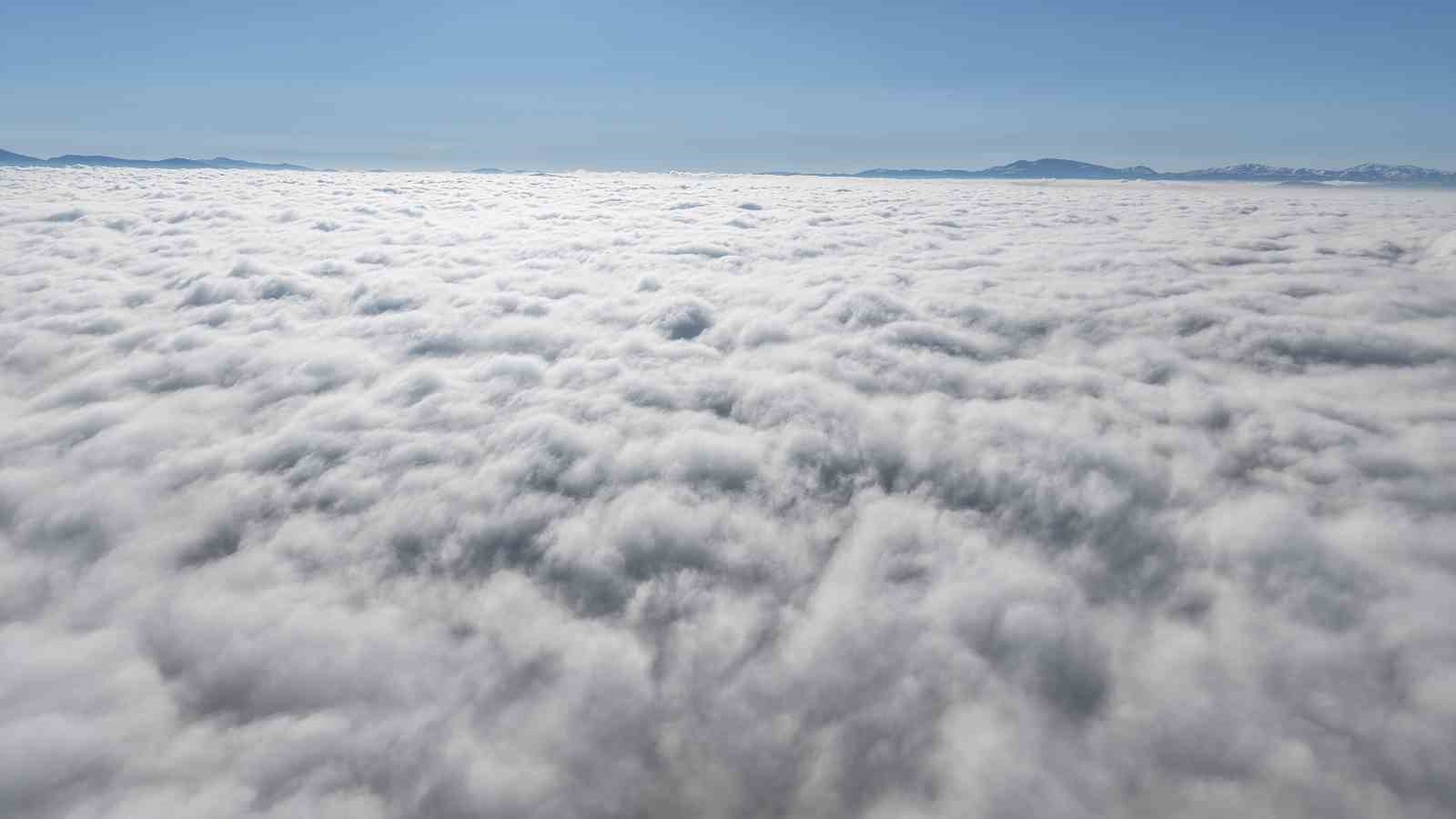 Elazığ’da bulutların görsel şöleni