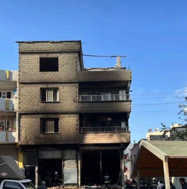 Gaziantep’te korkutan iş yeri yangını