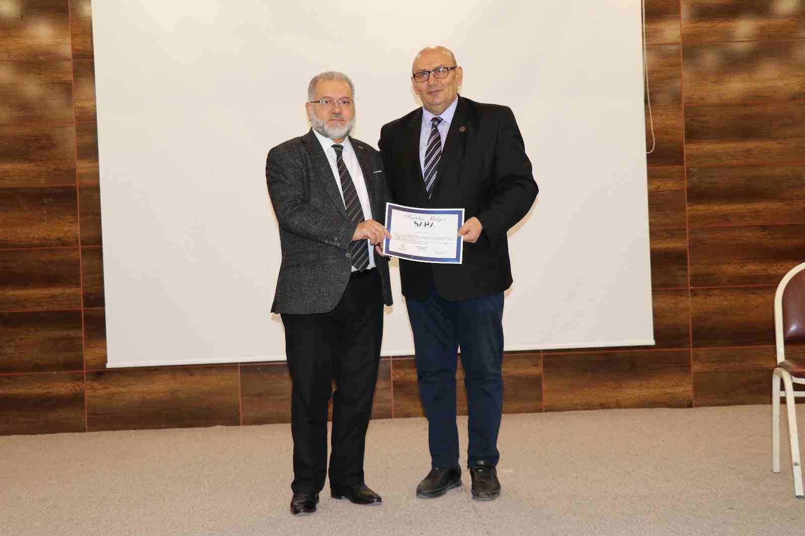 Bayburt’ta imamlara SAHA eğitimi verildi