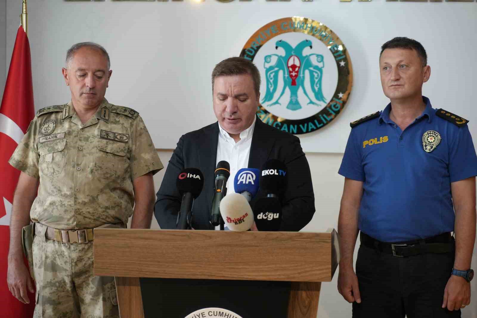 Erzincan Valisi Aydoğdu: "Şehrimiz huzurlu ve güvenli"