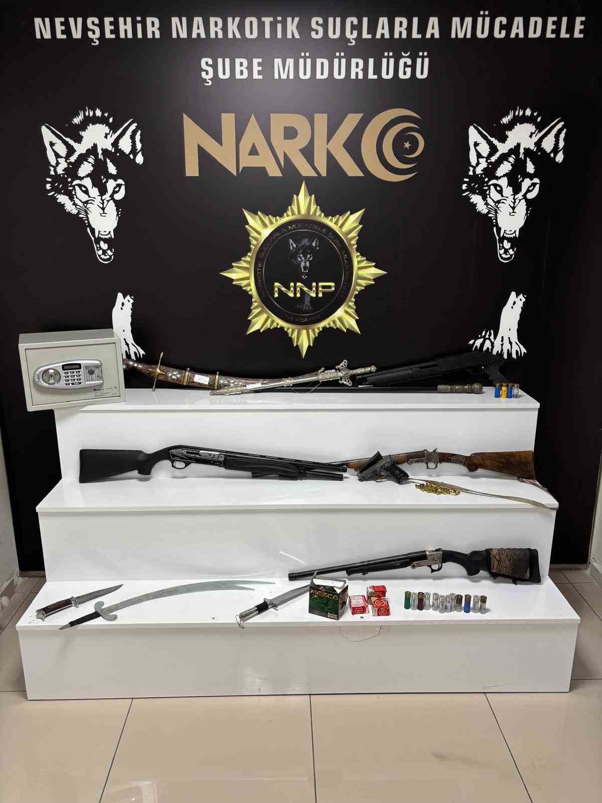 Nevşehir’de hava destekli uyuşturucu operasyonunda 40 gözaltı