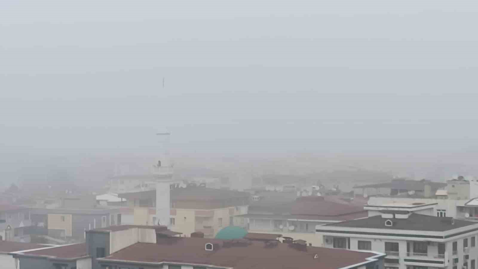 Batman’da yoğun sis etkili oldu