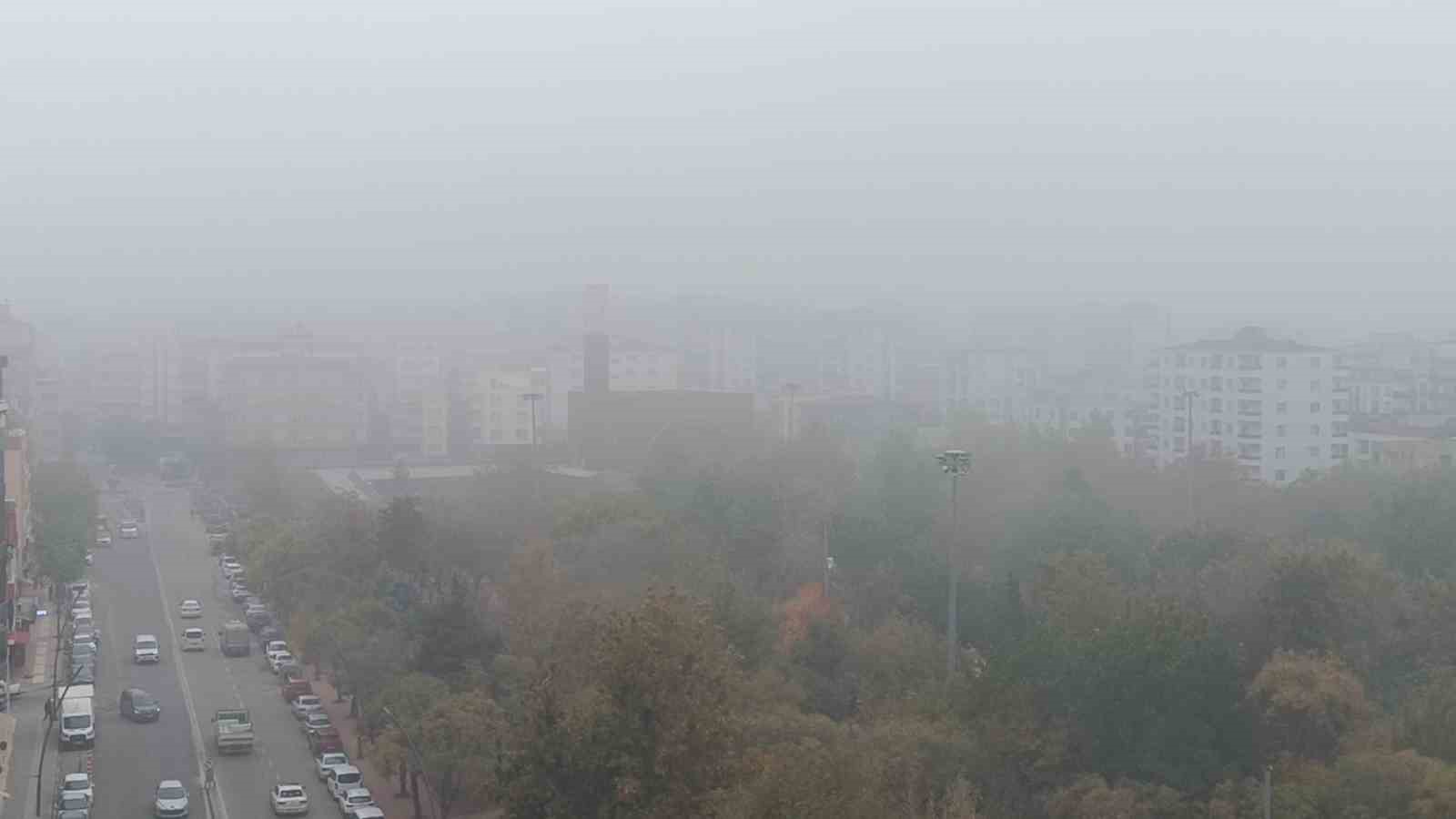 Batman’da yoğun sis etkili oldu