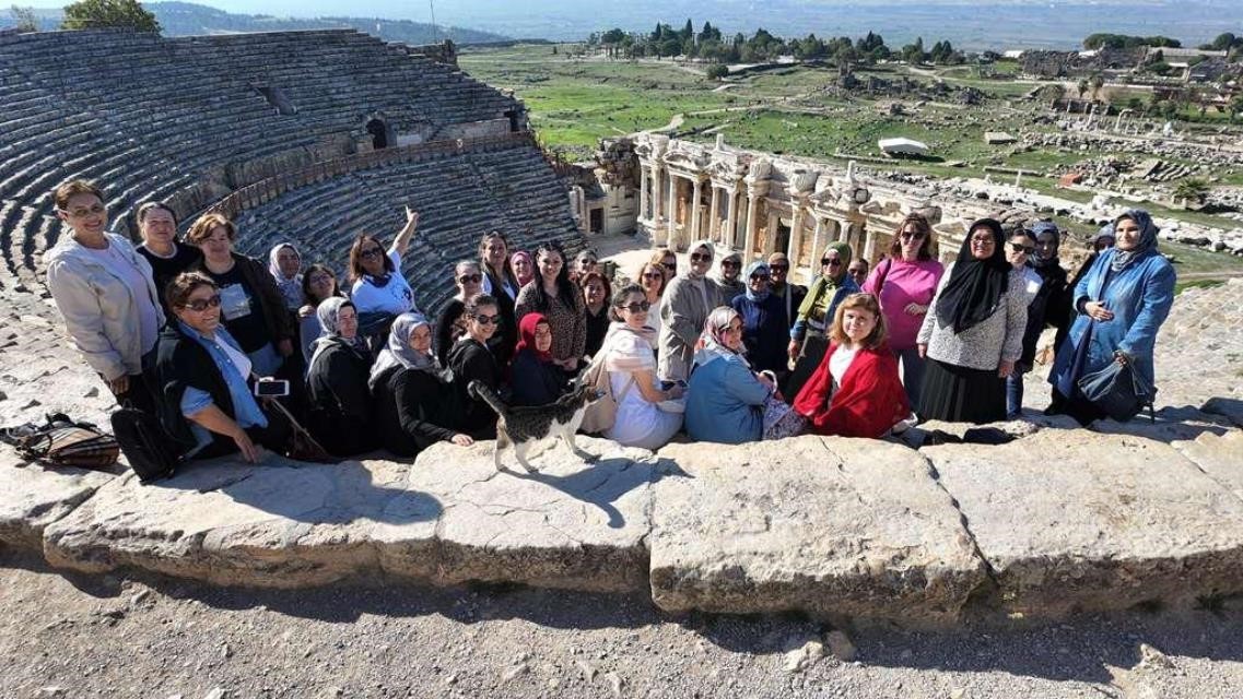 Pamukkale ve Kaklık Mağarası turları yoğun ilgi görüyor