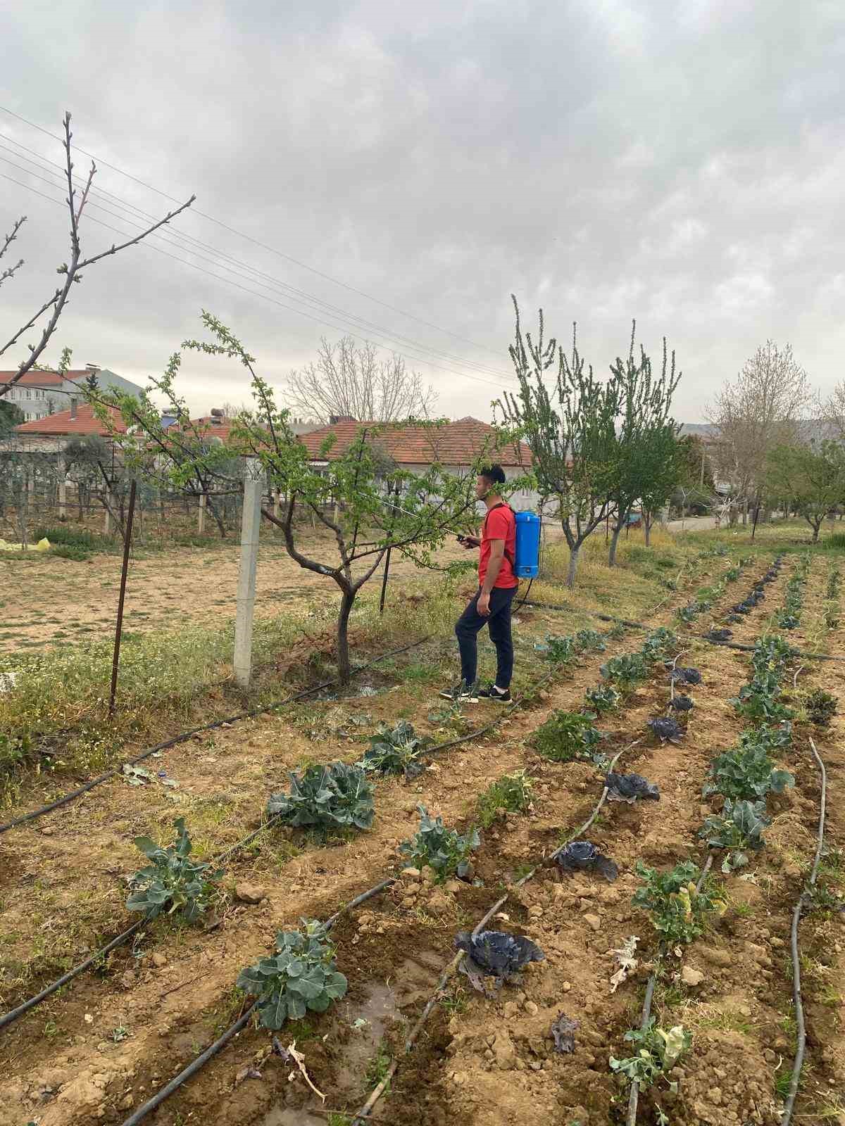 Tarımda uygulamalı eğitimde büyük başarı