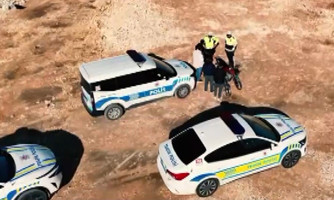 Gaziantep&rsquo;te trafik kurallarını ihlal eden ve yarışan 38 motosiklete ceza

