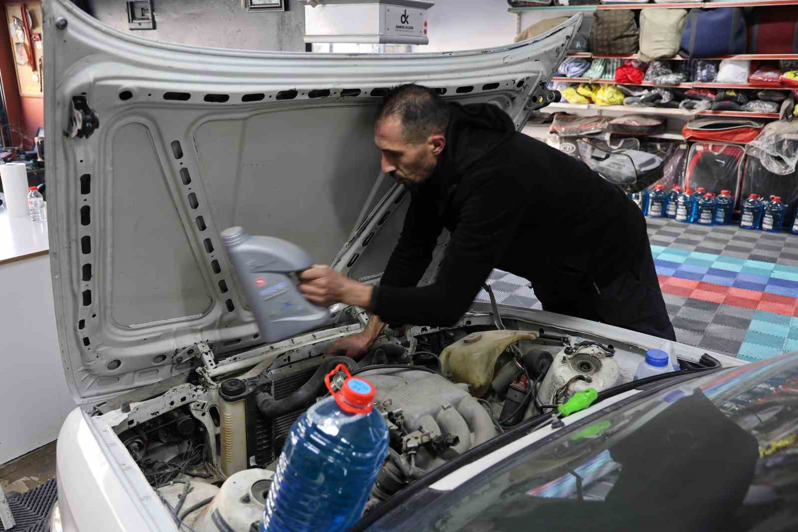 Kırşehir’de sürücüler kışa hazırlanıyor