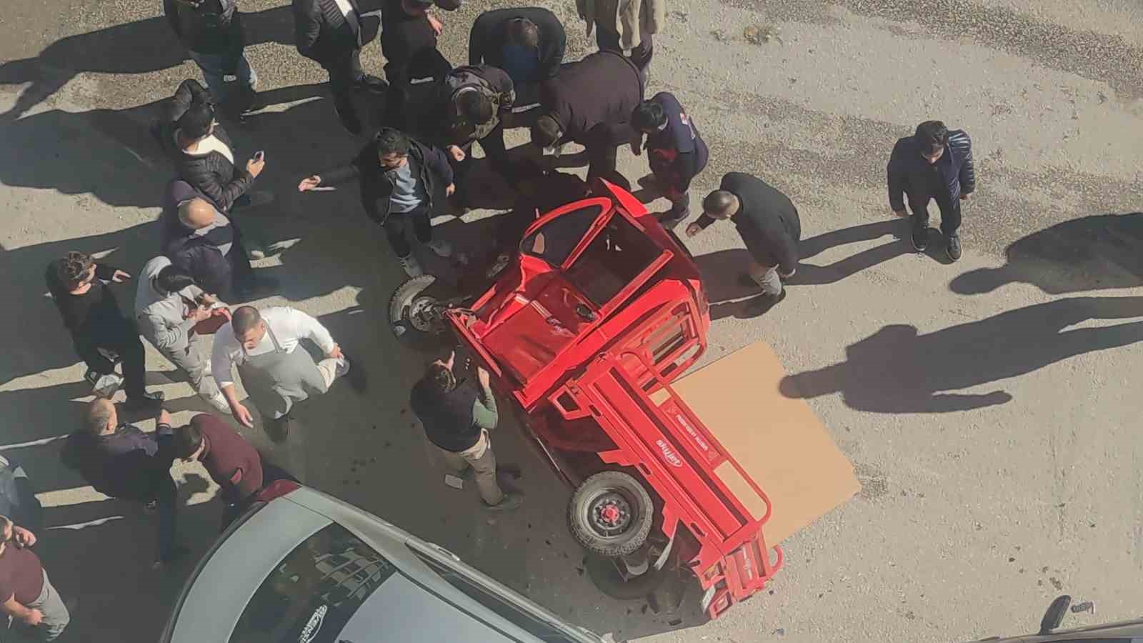 Van’da trafik kazası: 1 yaralı