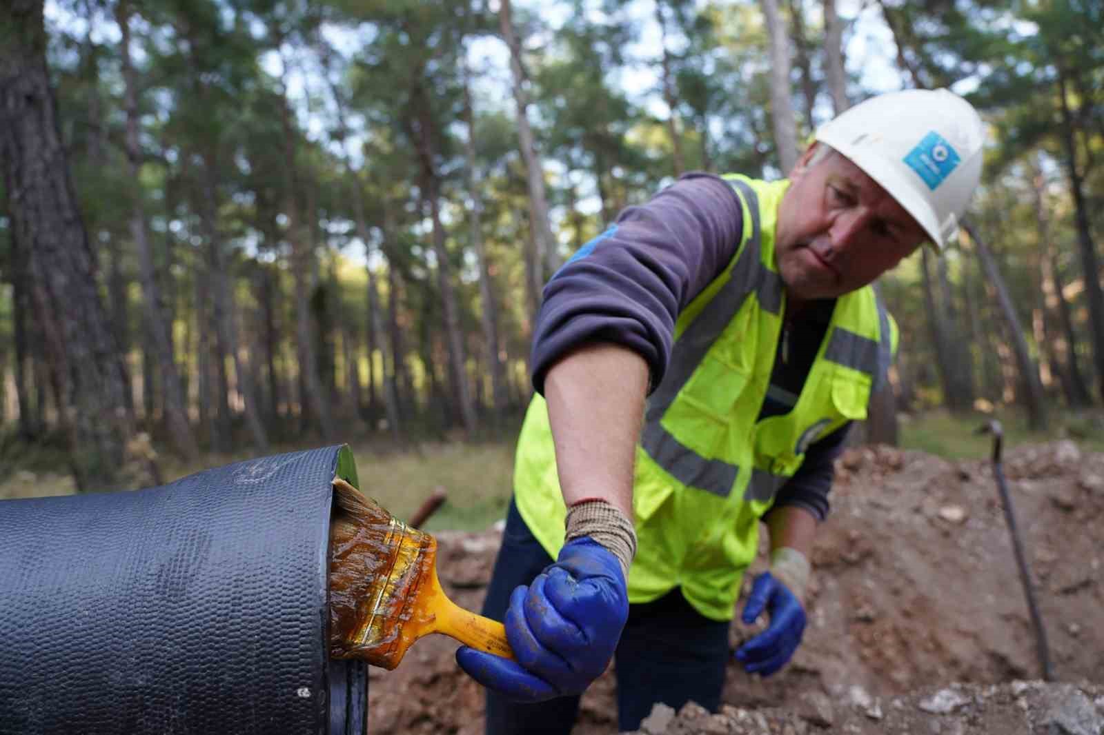 Fethiye’nin Kayaköy ve Karakeçililer Mahallesinin su sorunu çözülüyor
