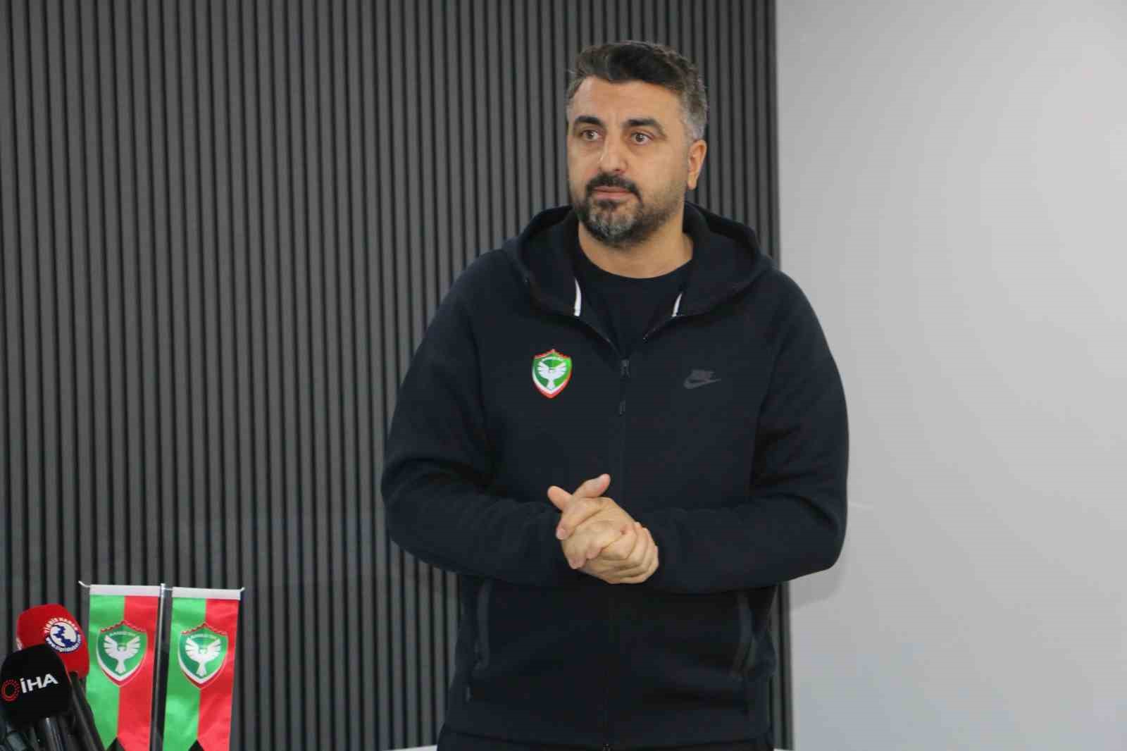 Amed Sportif Faaliyetler Teknik Direktörü Kaloğlu: "4 haftalık performansla iyi çıkış yakaladık"