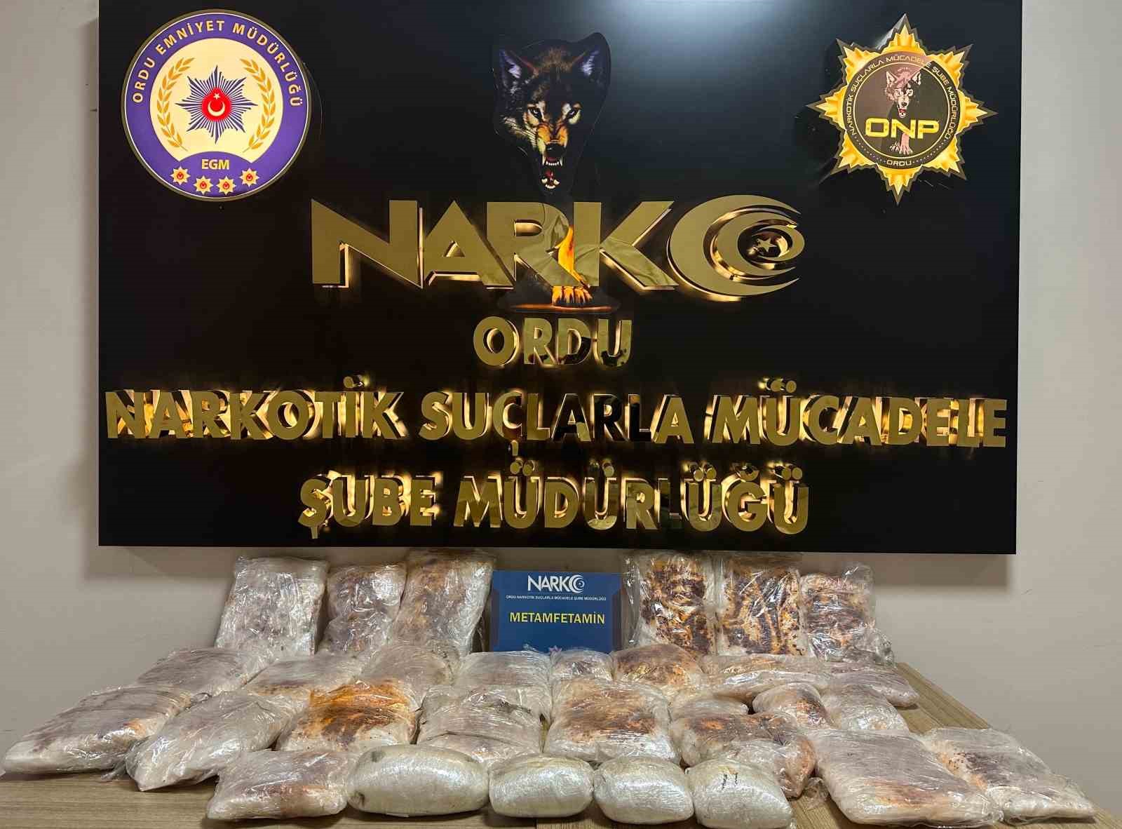 Ordu’da uyuşturucu operasyonlarında 2 tutuklama