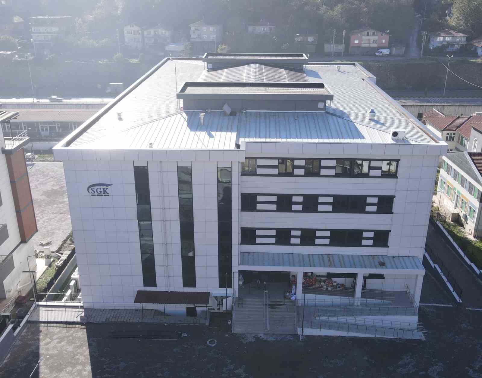 Zonguldak’ta SGK hizmet binası tamamlandı