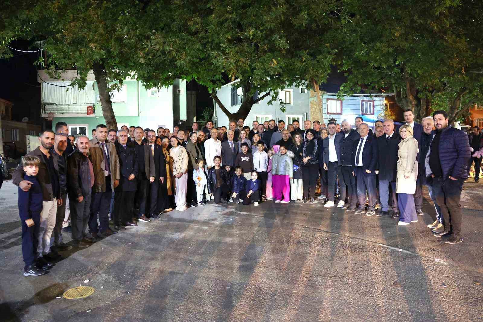 Başkan Bozbey’e Gürsu’da sevgi seli
