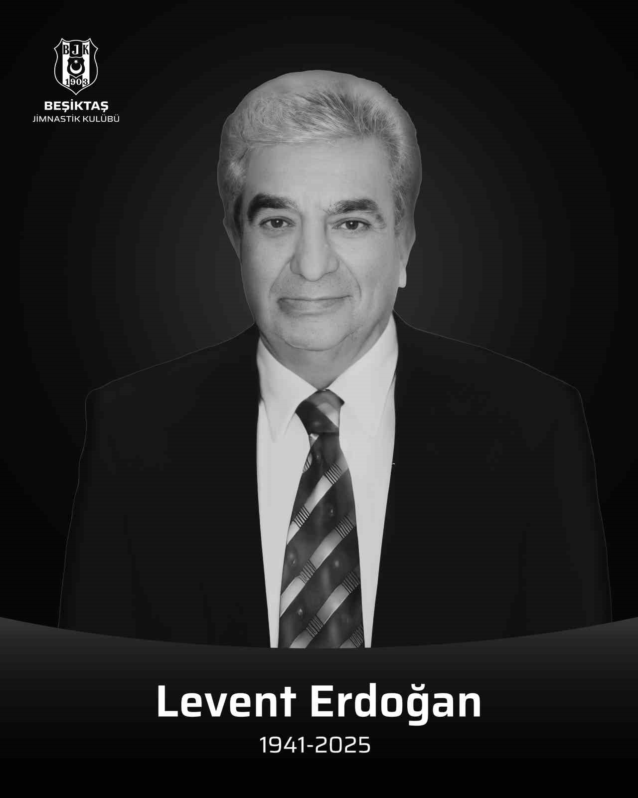 Beşiktaş eski Asbaşkanı Levent Erdoğan hayatını kaybetti