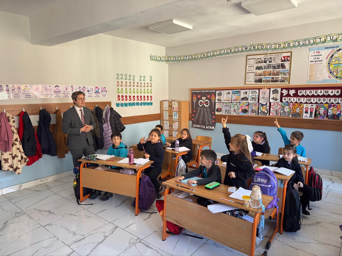 Eğitim çalışmaları yerinde incelendi
