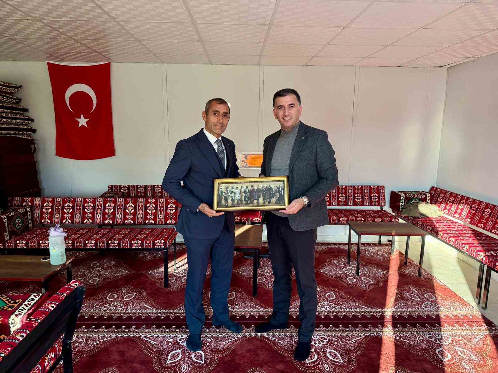 Kaymakam Levent Küçük, vatandaşlarla bir araya geldi