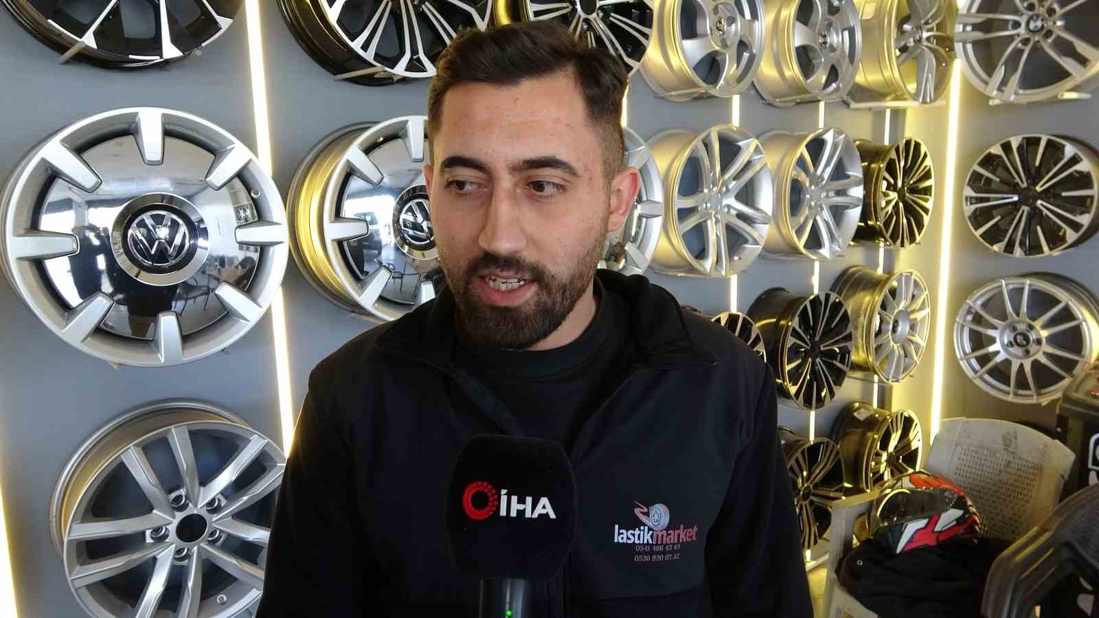 Kütahya’da lastikçilerde yoğunluk