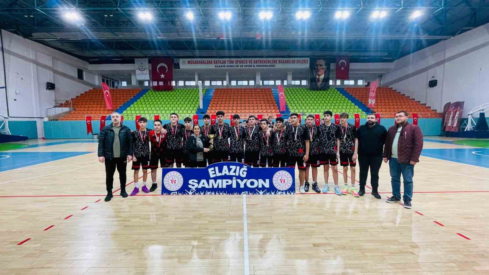 Elazığ’da basketbol müsabakaları sona erdi
