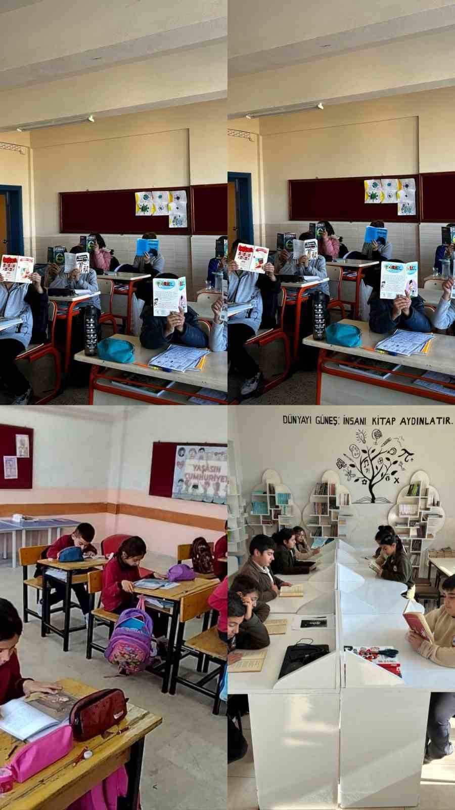 Tomarza’da kitap okuma etkinliği düzenlendi
