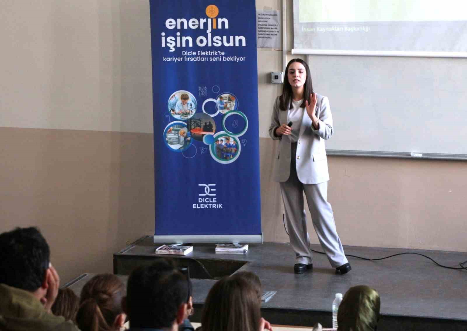 Dicle Elektrik’ten üniversite öğrencilerine kariyer desteği