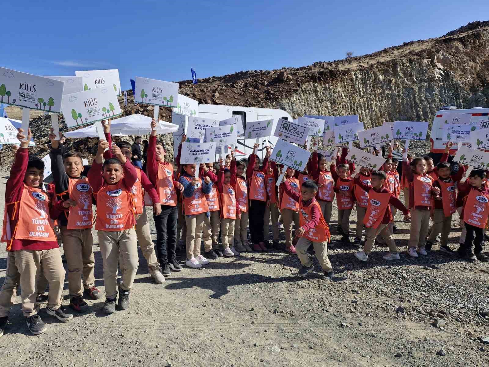 ‘81 İlde 81 Orman’ projesi Kilis ile devam ediyor