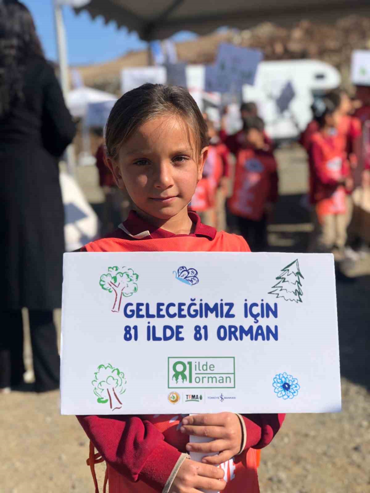 ‘81 İlde 81 Orman’ projesi Kilis ile devam ediyor